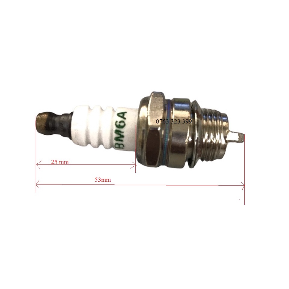 Bugi/ bury SPARK Plug  máy cắt cỏ 2 thì 260; 330