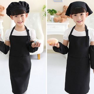 Tạp Dề Có Túi Và Nón Cho Bé