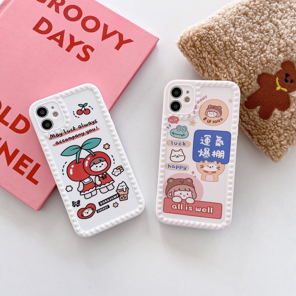 Ốp viển silicon hình trái tim iphone 6/6s/6 plus/6s plus/7/8/se 2020/7 plus/8 plus/X/Xs/Xs max/11/11 pro max