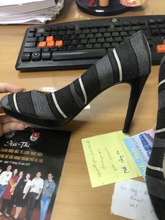 Guốc cao 7cm NINE WEST