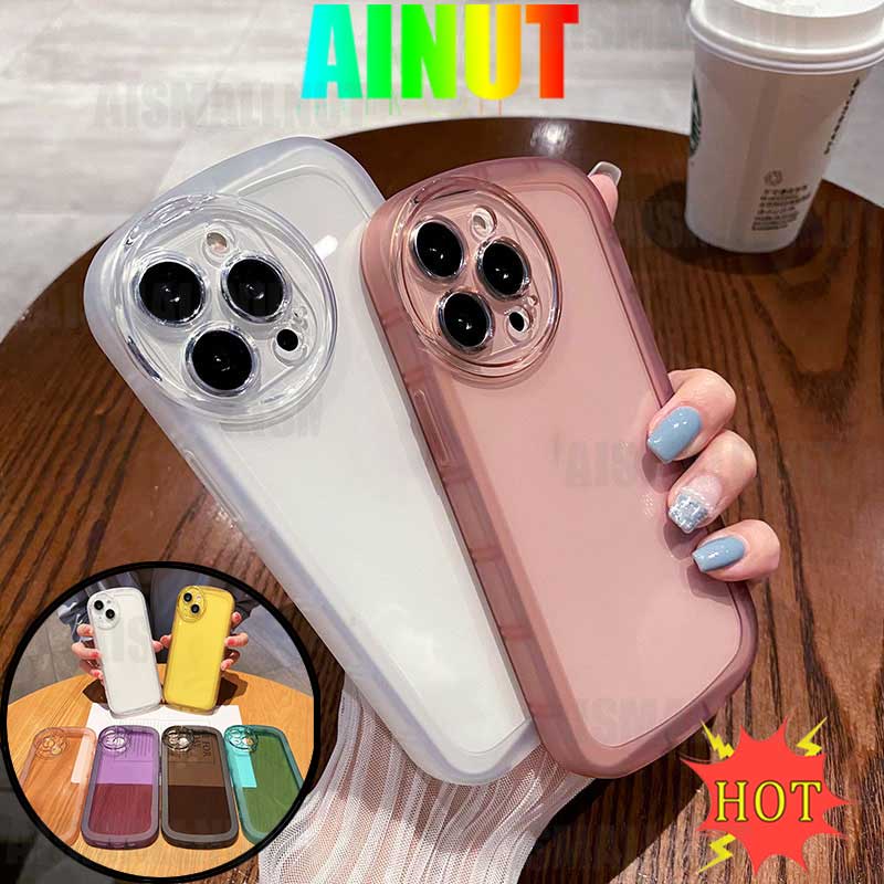 Ốp Điện Thoại TPU Mềm Chống Bụi Chống Sốc Màu Macaron Cho IPhone 7 8 Plus 13 11 12 Pro Max X XS XR XSMAX