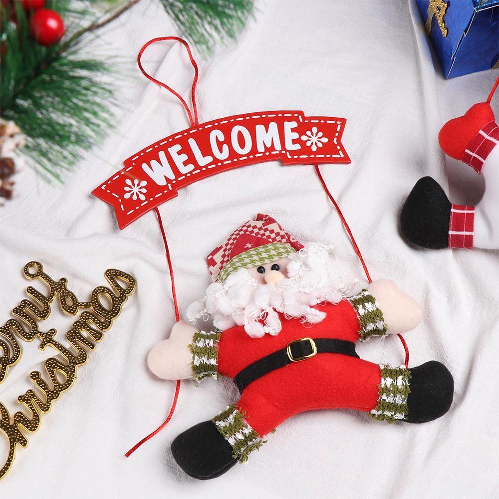 CONOPERY Búp Bê Hình Ông Già Noel Trang Trí Cây Thông Giáng Sinh