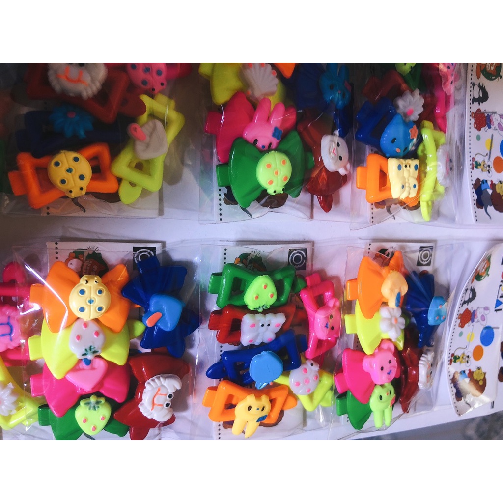 kẹp tóc mini cho bé nhỏ siêu cute ( 1 sét 6 cây )