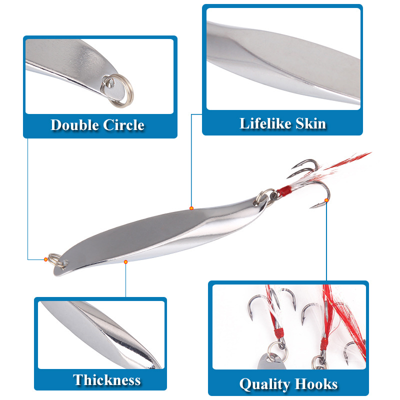 Mồi Câu Cá Giả Dạ Quang 7 / 10 / 15 / 20 / 30 / 40g