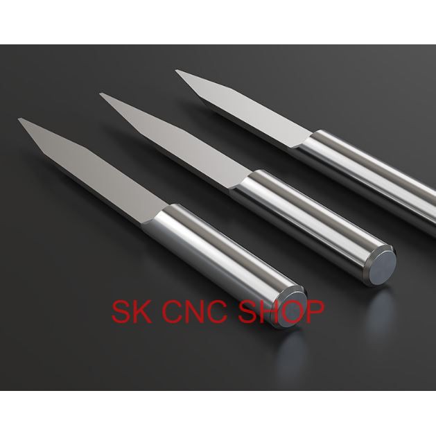 Mũi dao khắc 1 me CNC. 4mm - SK CNC SHOP