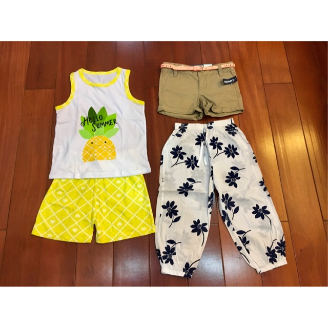 Set đi biển cho bé gái