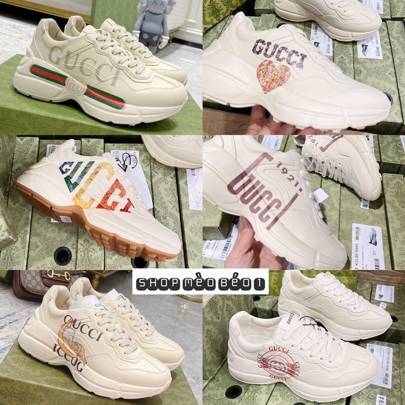 Giày thể thao sneaker gc hoạ tiết vip fullbox