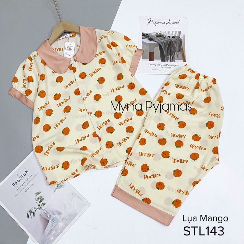 BỘ NGỦ LỤA SIÊU MÁT QUẦN LỬNG ÁO CỘC - Bộ ngủ cao cấp Tiểu Thư | BigBuy360 - bigbuy360.vn