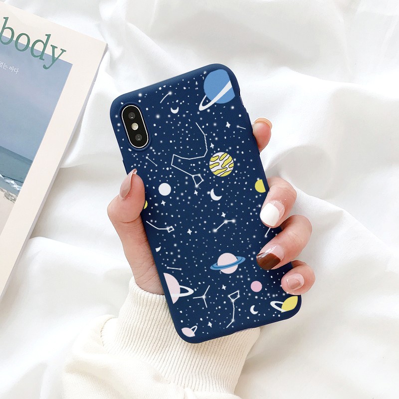 Ốp lưng iphone Galaxy Uni TPU trơn dẻo mềm 5/5s/6/6plus/6s/6splus/7/7plus/8/8plus/x/xr/xs/11/12/pro/max/plus/promax | BigBuy360 - bigbuy360.vn