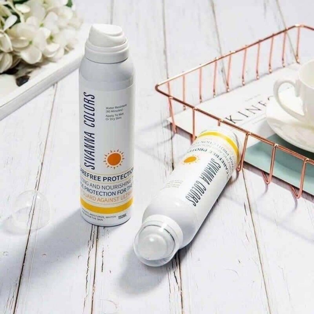 Xịt Chống Nắng Trang Điểm Toàn Thân Sivanna Colors Thái Lan 2 In 1 Makeup Body 150mL | BigBuy360 - bigbuy360.vn
