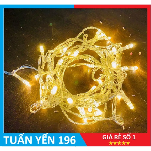 ⚡️Dây đèn Led chớp ( nháy ) trang trí Noel ( Dài khoảng 5m, Điện)⚡️