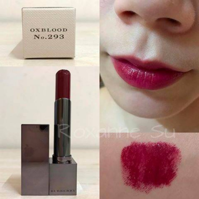 burberry kisses sheer oxblood