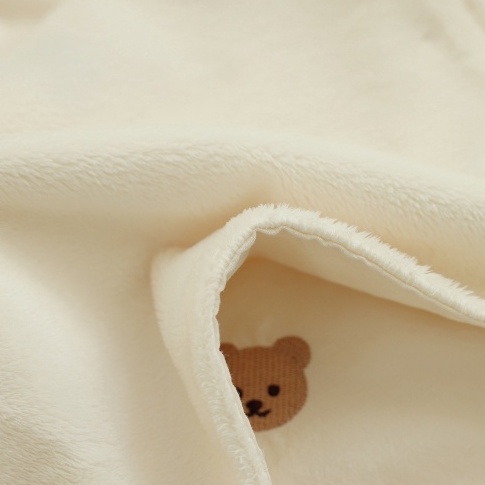 Chăn lông cừu 1 mặt siêu xinh và ấp áp dành cho bé. Thương hiệu Chezbebe Hàn Quốc
