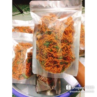 Khô gà xé cay chỉ ngon túi zip 100g