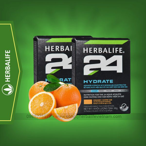 Hỗn Hợp Dinh Dưỡng Thể Thao Bù Nước Điện Giải H24 Hydrate