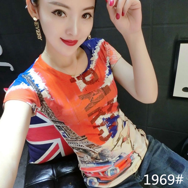 Áo Thun Dáng Ôm Thời Trang Mùa Xuân Hè 2020 Phong Cách Châu Âu | BigBuy360 - bigbuy360.vn