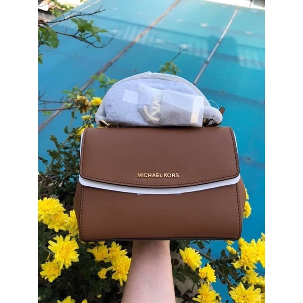Túi MK AUTH SALE (5 màu: nâu, đen, đỏ, xanh rêu, hồng)
