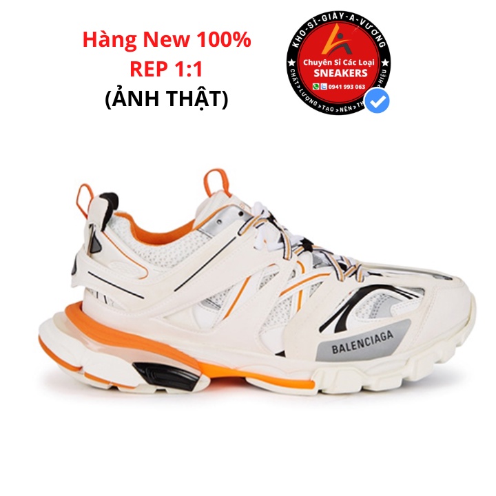 SNEAKER NAM NỮ BALENCIAGA - GIÀY THỂ THAO TRACK 3.0 SẢN XUẤT THEO TIÊU CHUẨN HÀNG AU