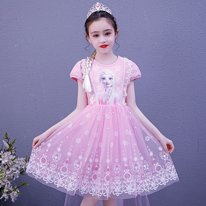 ♛Đầm Công Chúa Aisha Phong Cách Phương Tây Kiểu Mới Cho Bé Gái