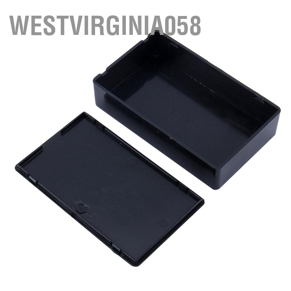 Westvirginia058 Plastic Power Junction Box Electronic Project Instrument Case 100x60x25mm