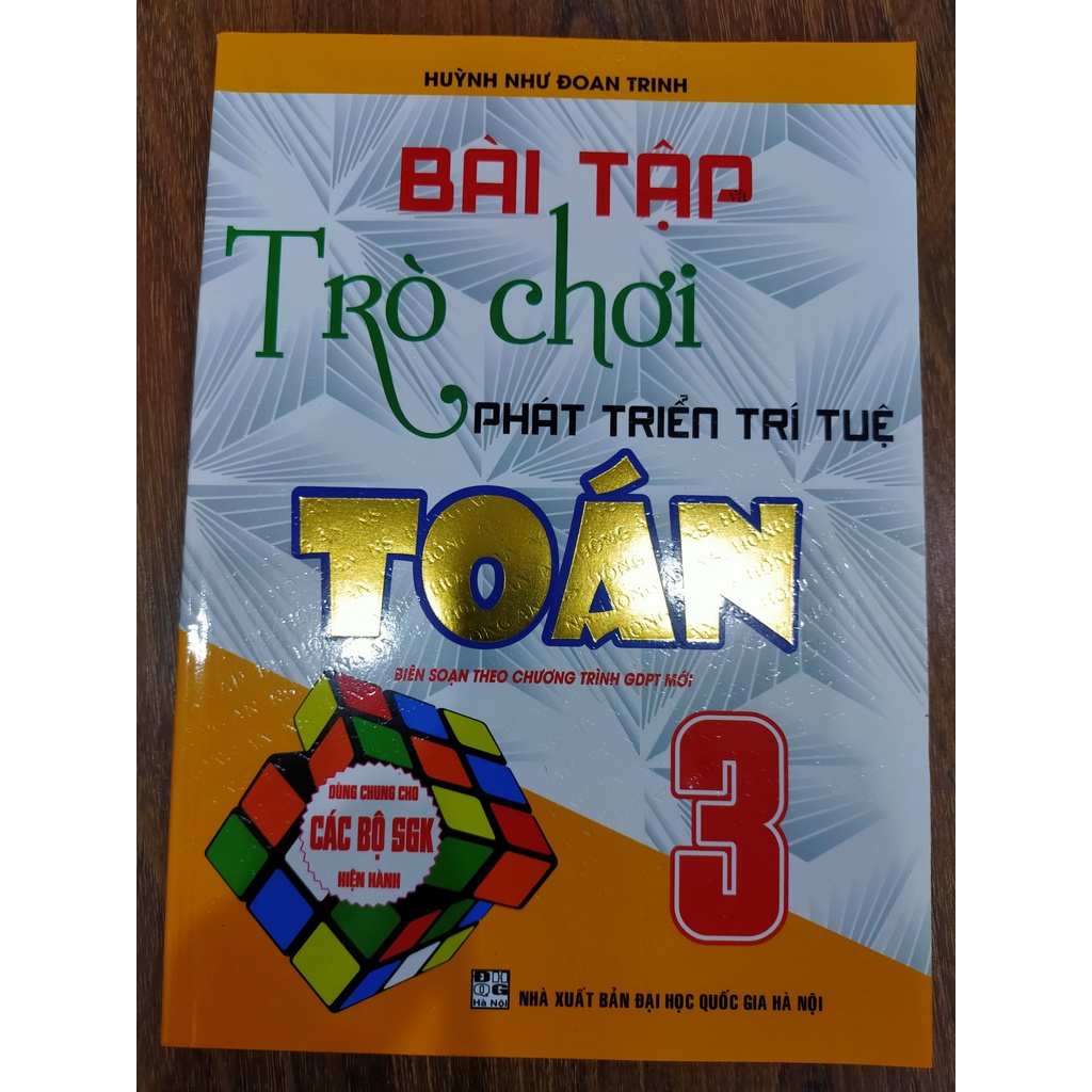 Sách - Bài Tập Trò Chơi Phát Triển Trí Tuệ Toán Lớp 3