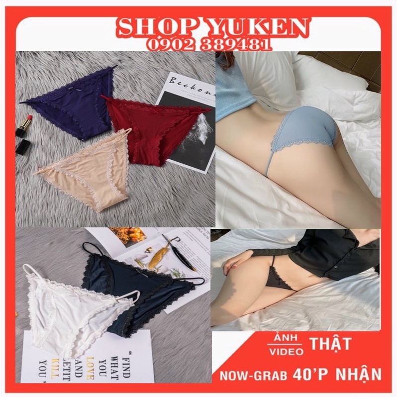 ♥️ SHOP UY TÍN ♥️ Quần Lót nữ. Quần Lót Dây Lạnh Siêu Sexy Q8837