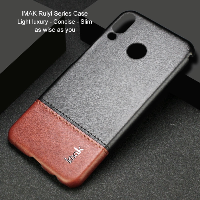 Ốp điện thoại PC cứng lưng da chống sốc cho ASUS ZenFone 5 ZE620KL/5Z ZS620KL X00QD
