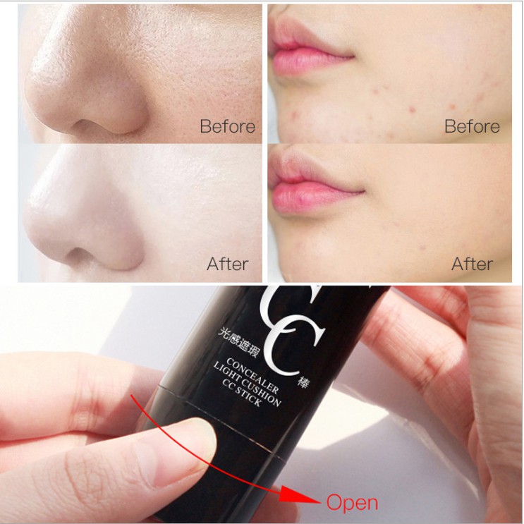 KEM NỀN CONCEALER LIGHT CUSHION CC STICK MAYCREATE GATHER BEAUTY DẠNG THỎI CHÍNH HÃNG Maycreate NỘI ĐỊA TRUNG WC031 | BigBuy360 - bigbuy360.vn