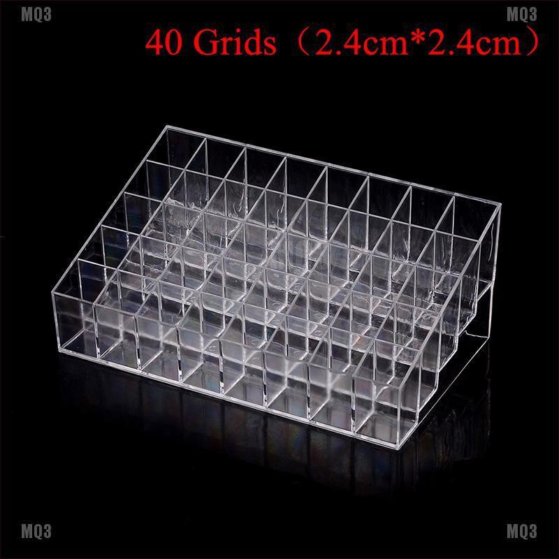 (hàng Mới Về) Khay Đựng Son Môi 24 / 36 / 40 Ngăn Bằng Acrylic Tiện Dụng | BigBuy360 - bigbuy360.vn