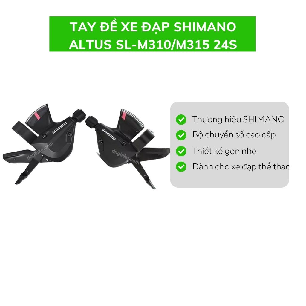 Tay đề xe đạp SHIMANO ALTUS SL-M310/M315 24S