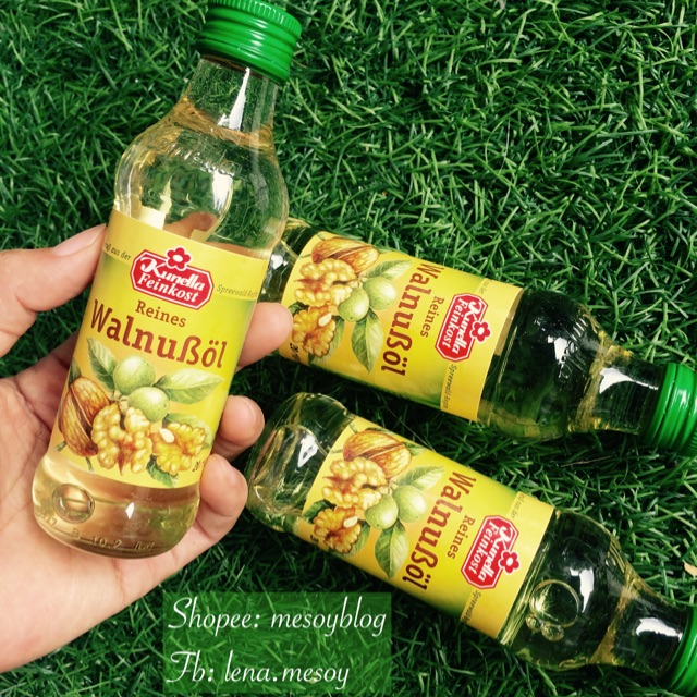 Dầu óc chó Đức Kunella Feinost WalnuBol (100ml)