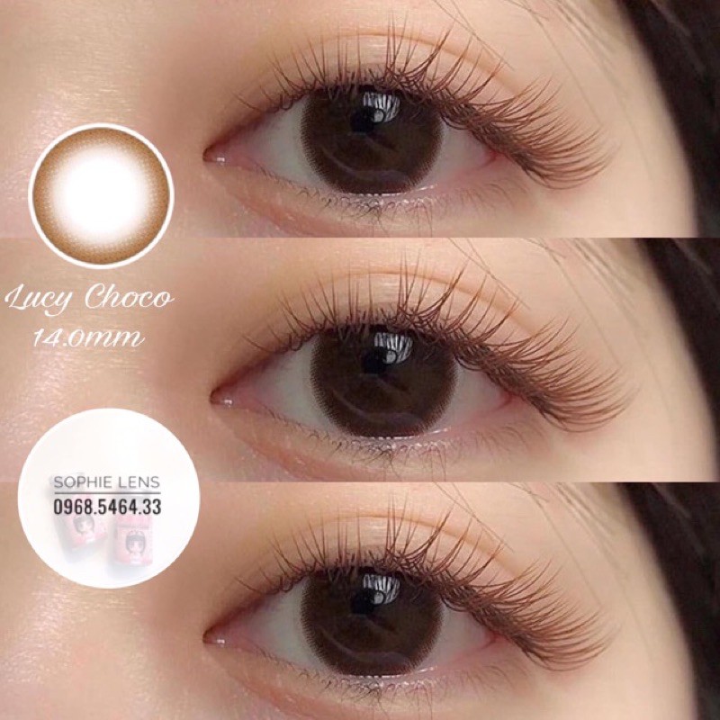 lens choco 14dp 0 độ