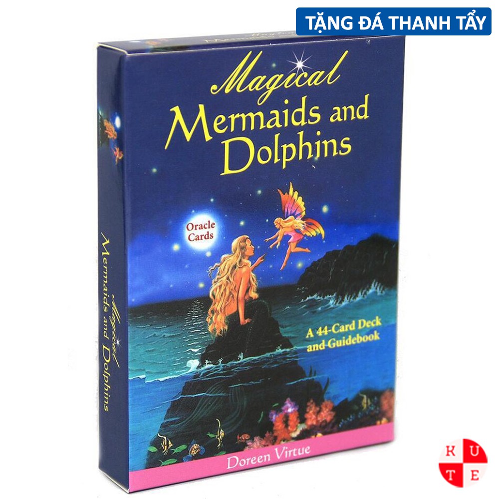 Bài Oracle Magical Mermaid And Dolphins 44 Lá Bài Tặng File Tiếng Anh Và Đá Thanh Tẩy C92