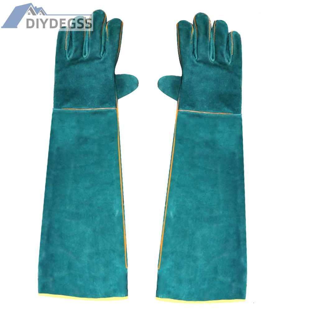 Diydegss2 1 Pair Anti-bite Gloves for Catch Dog Cat Pet Grasping Protective Gloves