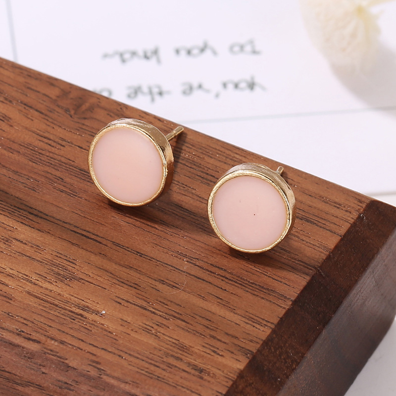 Bộ 6 Đôi Khuyên Tai Hợp Kim Nhiều Kiểu Dáng