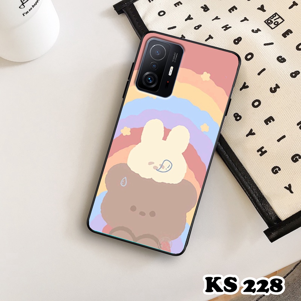 Ốp lưng Xiaomi Mi 11 5G - Xiaomi Mi 11T 5G - Xiaomi Mi 11T Pro 5G - Ốp in hình gấu bear ngộ nghĩnh