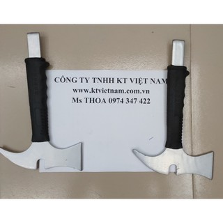 rìu thoát hiểm phòng cháy chữa cháy cán inox bọc cao su