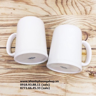 ca bia sứ Minh Long 0.5L - ca bia gốm sứ Minh Long 0.5L