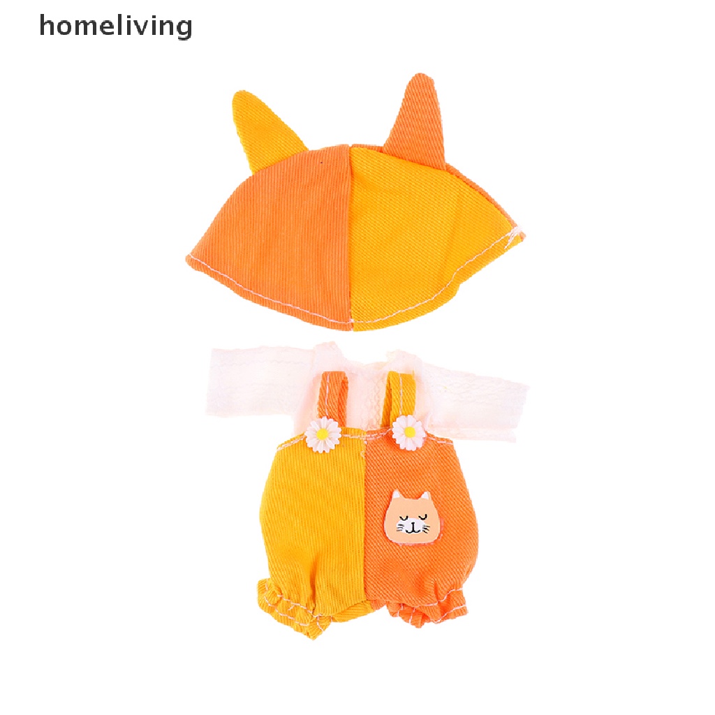 Set quần áo thời trang dễ thương cho búp bê 16-17cm 1/ 8