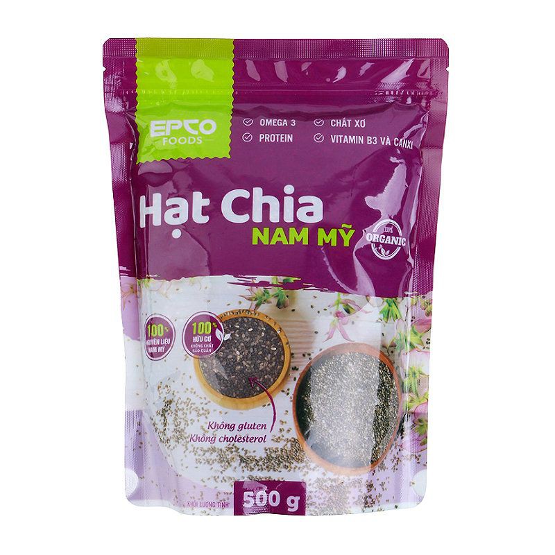 Hạt Chia Epco Foods Nam Mỹ 500G