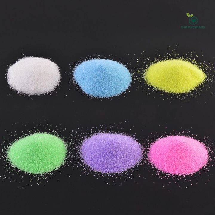 Phụ Kiện Tiểu Cảnh Cát Màu Sắc Trang Trí Chậu Cây, trải mặt chậu