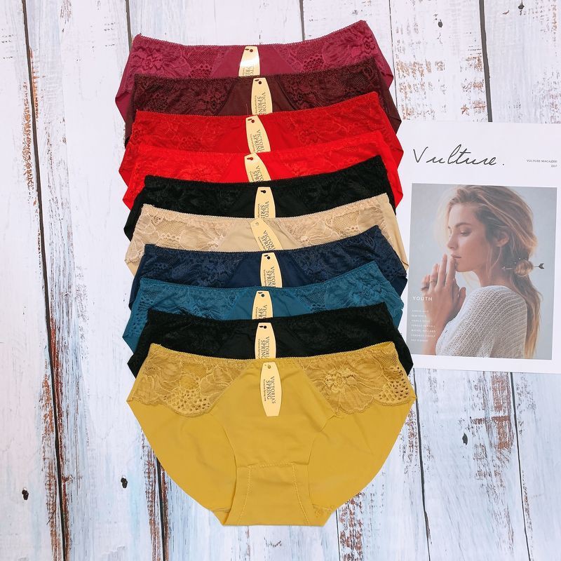 Quần lót nữ Thun Phom ôm, tôn dáng nâng cao phối viền ren hoa cao cấp 8423 - QL111 | BigBuy360 - bigbuy360.vn