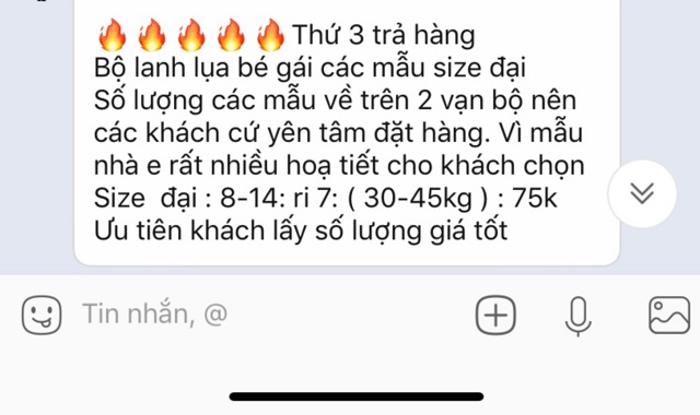 ( 20-35kg) Bộ lanh lụa bèo siêu mềm mát