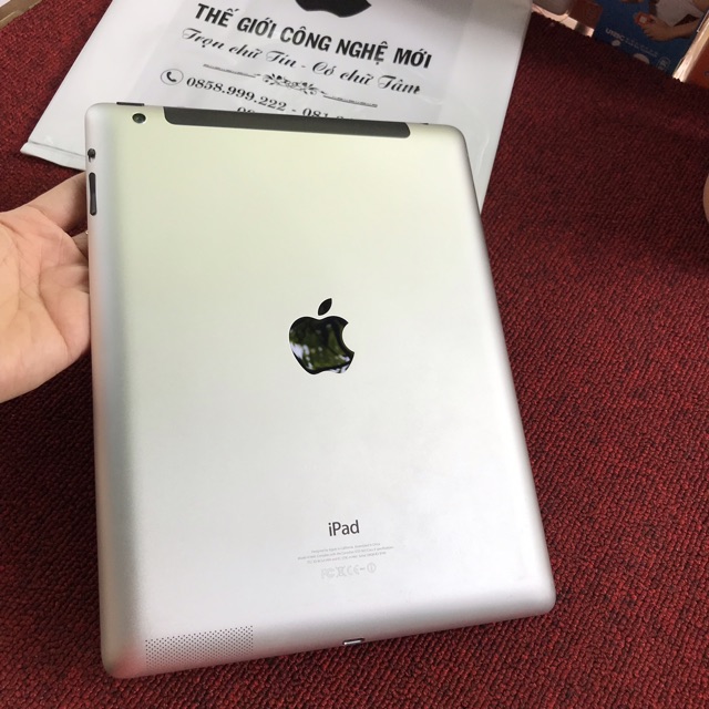 Máy Tính Bảng iPad 4 - 128Gb/ 64Gb/ 32Gb/ 16Gb ( Wifi + 4G) - Zin Màn Đẹp - Pin cực trâu