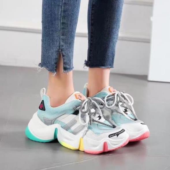 Giày thể thao nữ đế 3 màu mới siêu hót hít