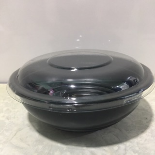 Combo 10 tô nhựa 850ml + 10 nắp