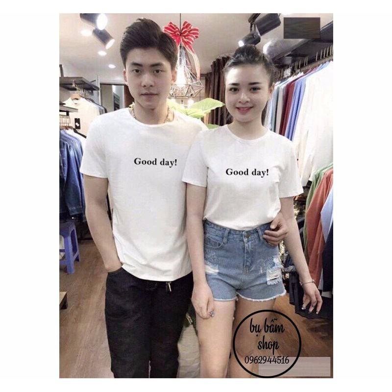 [áo thun giá xưởng]áo thun goodday