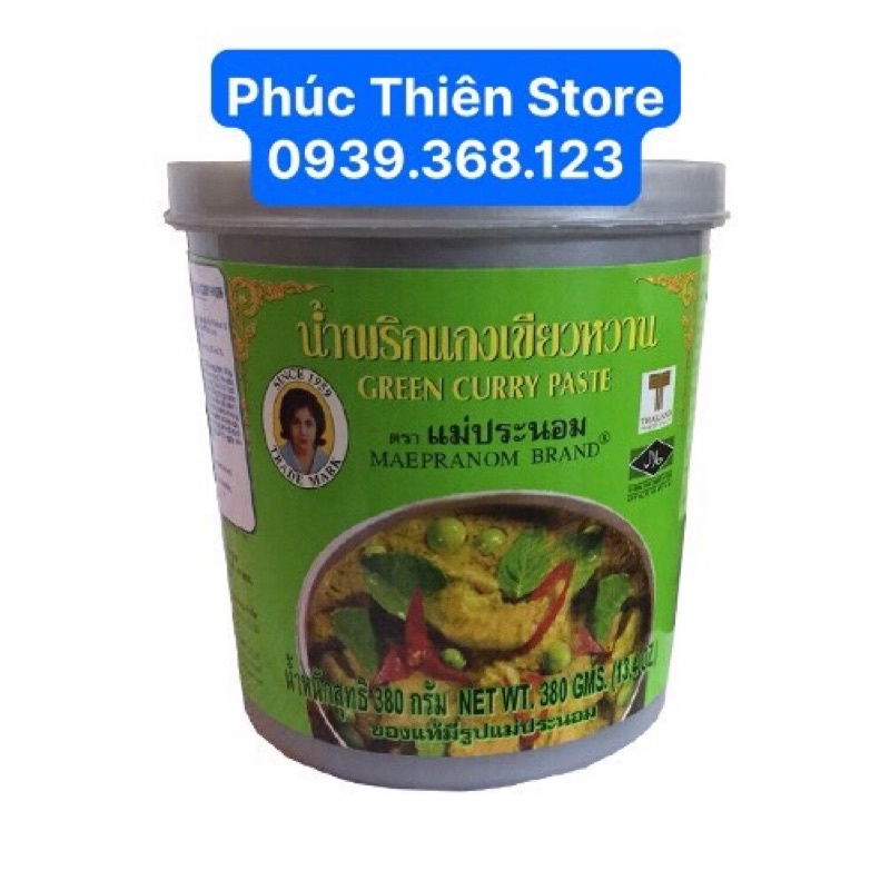 Gia vị cà ri xanh Green Curry Paste 380g