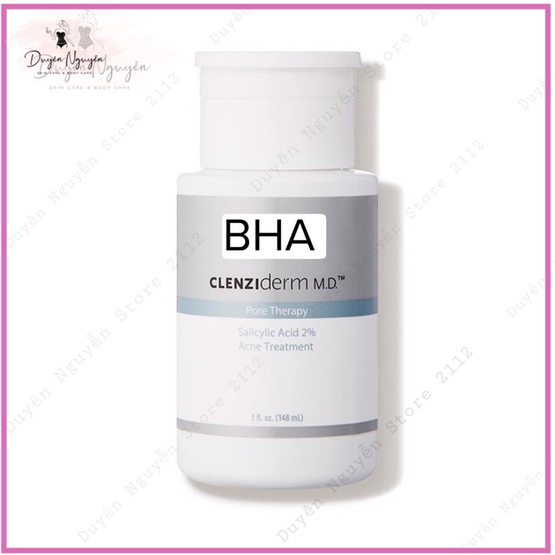 Dung dịch BHA 2% giúp giảm mụn,dầu nhờn Obagi Clenziderm MD Pore Therapy 148ml [Chuẩn Hãng]