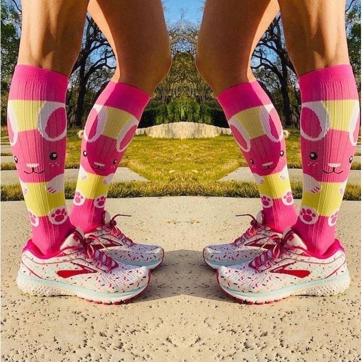 Made in USA | Tất bó cơ cao cổ chạy bộ PRO COMPRESSION nhóm màu 2